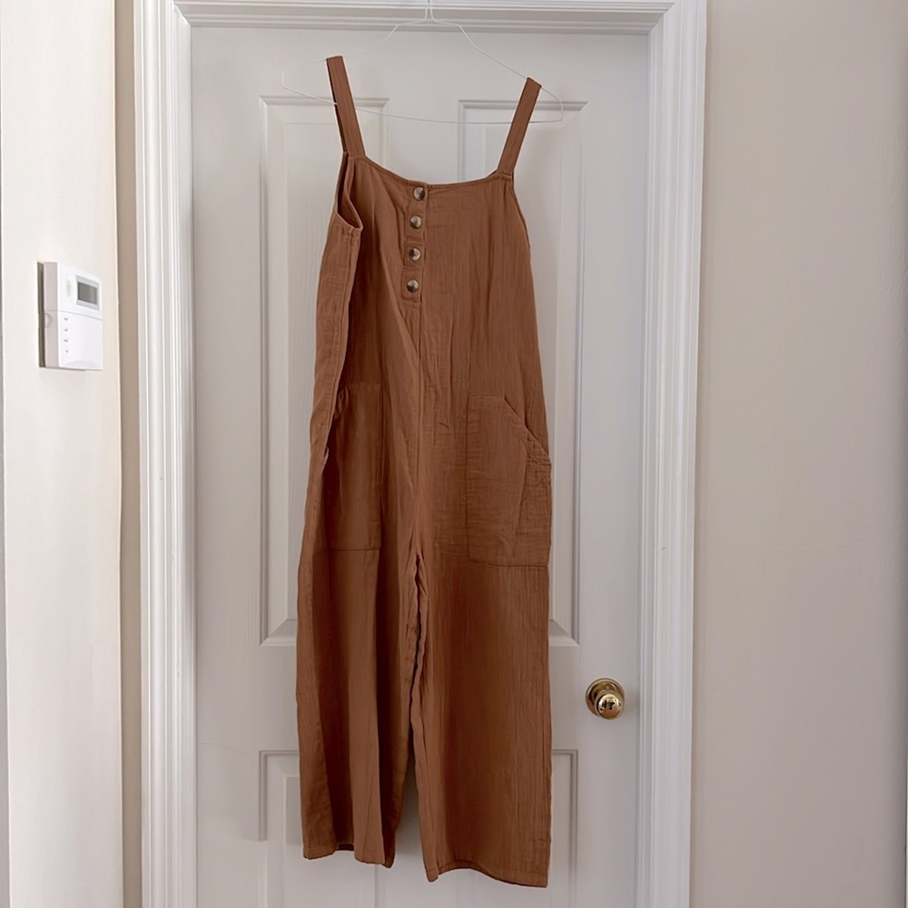 Burnt orange Billabong romper